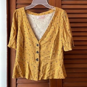 Urban outfitters peplum top